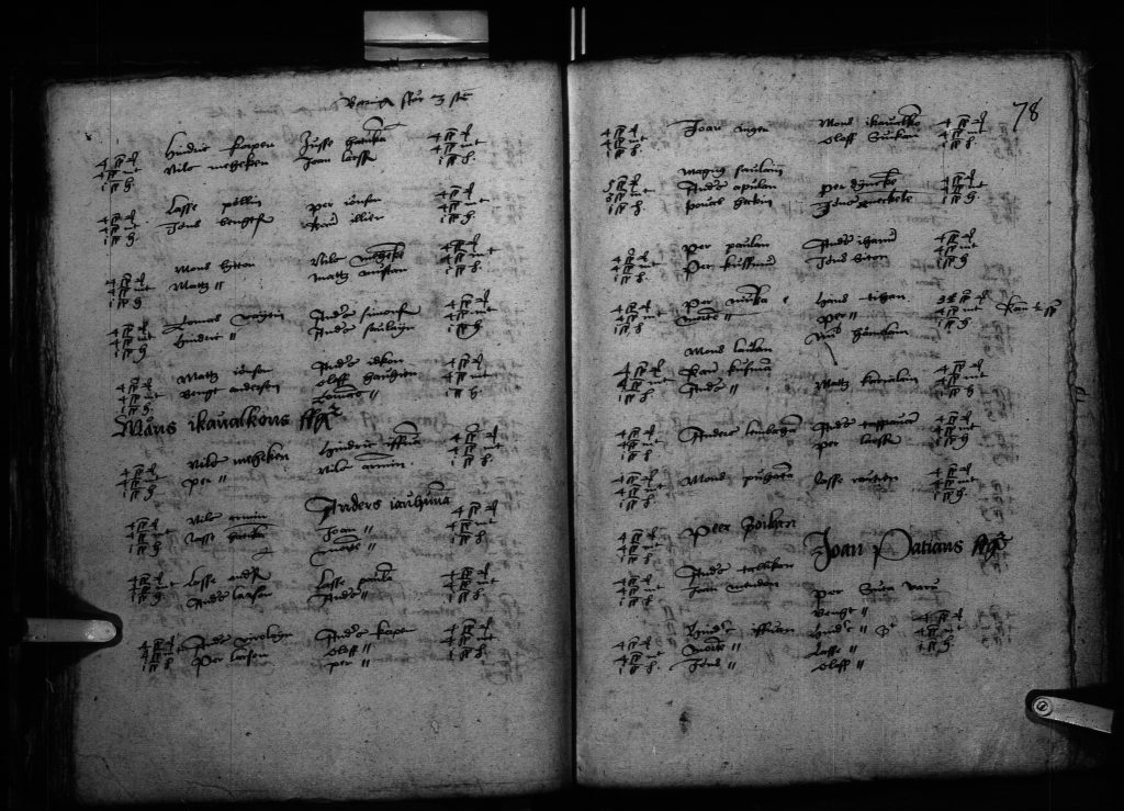 Historia 7Viipurin Laanin Maakirja 80 1543 Mans Ikavalko 1024x739